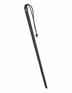 24 Leather Wrapped Cane  |   Impact Play Bondage Black