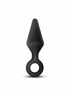 Anal Adventures Platinum Silicone Loop Plug Large  |   Anal Toys Anal Toys Anal Toys