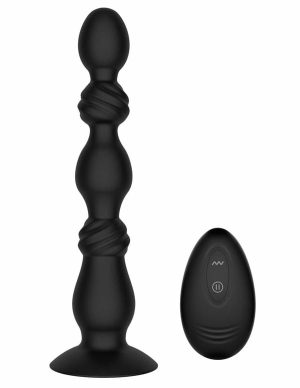 Anal Quest The Spire Vibrating Anal Beads With Remote  |   Anal Toys Anal Toys Anal Toys