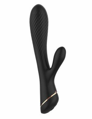 Aurora Dazzle Rabbit Vibrator  |   Rabbits Rabbits Black