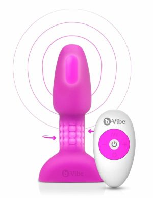 B-Vibe Rimming Petite Butt Plug In Fuchsia  |   Anal Toys Anal Toys Anal Toys