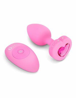 B-Vibe Vibrating Heart Plug S/M  |   Anal Toys Anal Toys Anal Toys