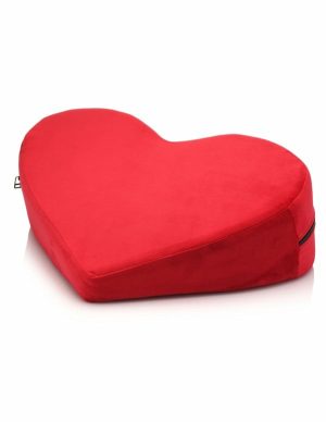 Bedroom Bliss Love From The Heart Pillow  |   Sex Furniture Sex Furniture Red