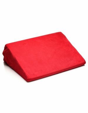 Bedroom Bliss Small Wedge Pillow  |   Sex Furniture Sex Furniture Red