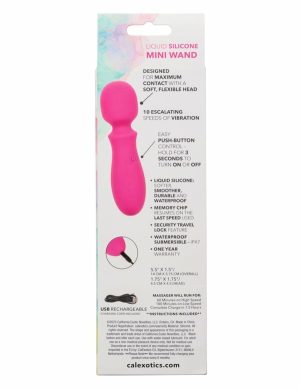 Bliss Liquid Silicone Mini Wand  |   Wands & Attachments Sex Toys Pink