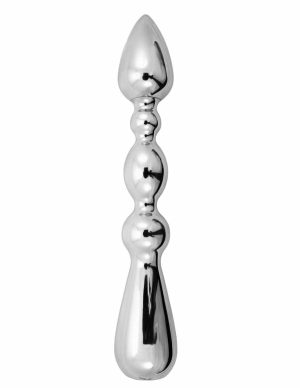 Booty Buddies Vibrating Chrome Anal Probe  |   Anal Toys Anal Toys Anal Toys