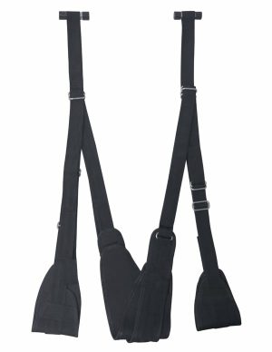 Bound To Love Padded Door Swing  |   Sex Furniture Sex Furniture Black