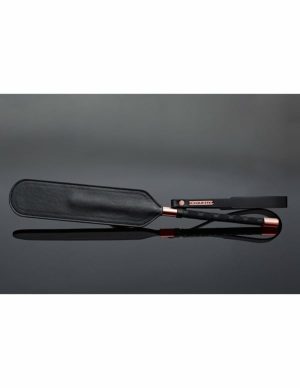 Coquette Pleasure Collection Paddle  |   Impact Play Bondage Black/Rose Gold