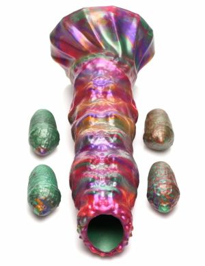 Creature Cocks Larva Ovipositor Dildo W/ Eggs  |   Dildos Dildos Dildos