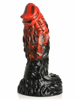 Creature Cocks Vulcan Dildo  |   Dildos Dildos Black/Red