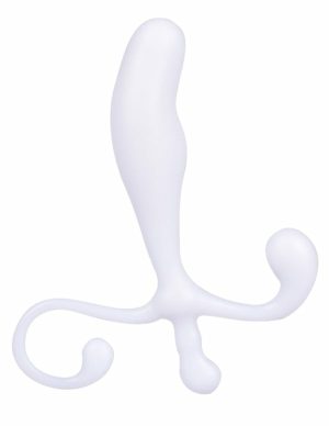 Enhancements Prostate Gear 5 Inch P-Spot Massager In White  |   Anal Toys Anal Toys Anal Toys