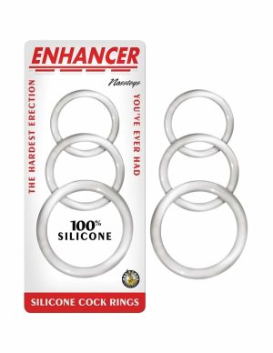 Enhancer 3Pc Silicone Cockrings  |   Men’s Toys Men's Toys Clear