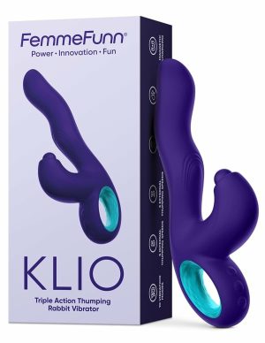 Femme Funn Klio Thumping Dual Stimulator  |   G-Spot G-Spot Dark Purple