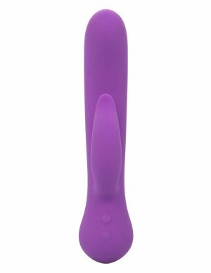 First Time – Rechargeable Pleaser Dual Stimulator  |   Rabbits Rabbits Purple