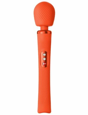 Fun Factory Vim Weighted-Rumble Wand  |   Wands & Attachments Sex Toys Orange