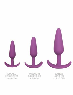 Fun In The Bun – 3 Piece Anal Plug Set  |   Anal Toys Anal Toys Anal Toys