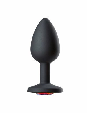 Gems Jeweled Silicone Anal Plug – Small  |   Anal Toys Anal Toys Anal Toys