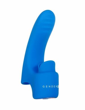 Gender X Flick It Vibrator  |   Queer Friendly Queer Friendly Blue