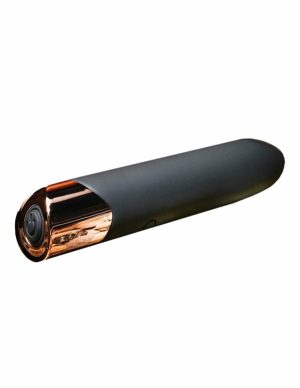 Gender X The Gold Standard Bullet  |   Queer Friendly Sex Toys Black/Rose Gold