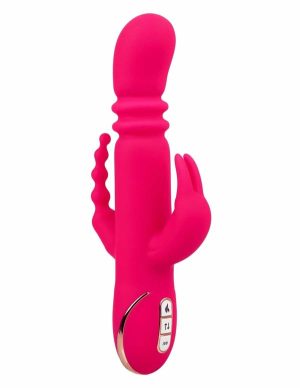 Jack Rabbit Signature – Heated Silicone Triple Fantasy Rabbit  |   Anal Toys Anal Toys Anal Toys