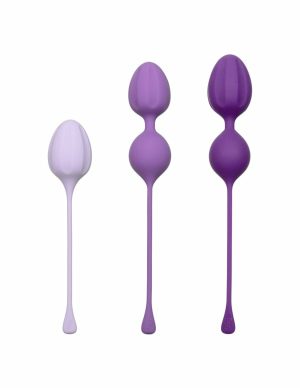 Kegel Training 3Pc Set  |   Sexual Wellness Sex Toys Purple