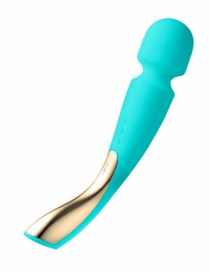 Lelo Smart Wand 2 – Large  |   Wands & Attachments Sex Toys Aqua