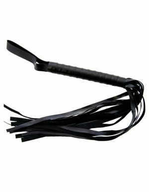 Lovers Pain Beginners Flogger  |   Impact Play Bondage Black