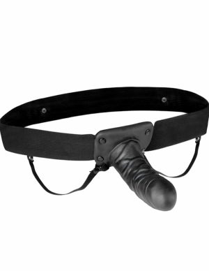 Lux Fetish Vibrating Strap On  |   Queer Friendly Queer Friendly Black