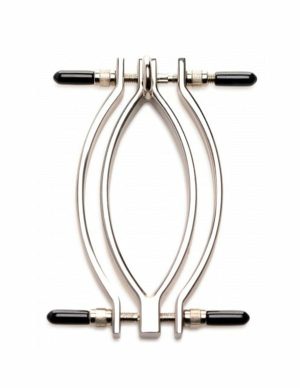 Master Series Pussy Tugger Adjustable Clamp With Leash  |   Glass & Metal Toys Glass & Metal Toys Glass & Metal Toys