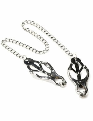 Master Series – Tyrant Spiked Clover Nipple Clamps  |   Nipple Play Bondage Nipple Play