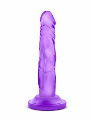 Naturally Yours 5In Mini Cock  |   Realistic Penises Realistic Penises Purple