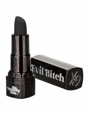 Naughty Bits Evil Bitch Lipstick Vibrator  |   Bullets & Eggs Bullets & Eggs Black