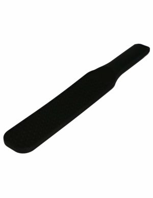 Noir Necessities Silicone Spanking Paddle  |   Impact Play Bondage Black