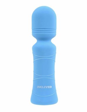 Out Of The Blue Submersible Mini Wand  |   Wands & Attachments Sex Toys Blue