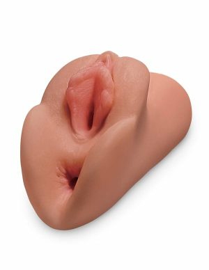 Pdx Plus Perfect Pussy Double Stroker  |   Men’s Toys Men's Toys Caramel