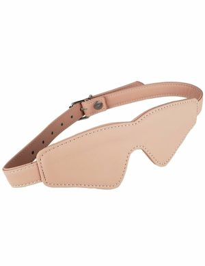 Pink Kink Faux Leather Blindfold  |   Restraints Bondage Pink