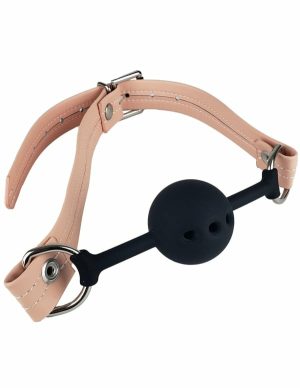 Pink Kink Faux Leather Gag  |   Restraints Bondage Pink