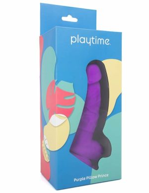 Playtime Purple Pillow Prince Dildo  |   Realistic Penises Realistic Penises Purple