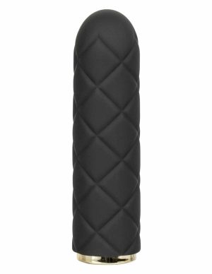 Raven Quilted Seducer Bullet  |   Bullets & Eggs Bullets & Eggs Black