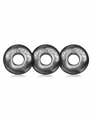 Ringer 3 Pack Donut Cock Rings  |   Men’s Toys Men's Toys Black