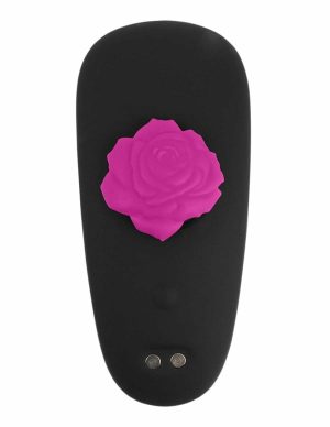 Rosarium Magnolia Wearable Remote Vibe  |   Clitoral Toys Clitoral Toys Black/Pink