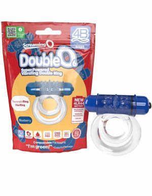 Screaming O Double O6 Vibrating Cock Ring  |   Men’s Toys Men's Toys Blueberry