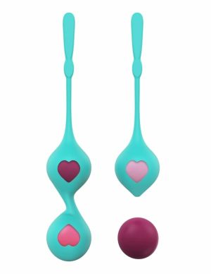 Sensual Love Interchangeable Weighted Kegel Set  |   Sexual Wellness Sex Toys Sexual Wellness