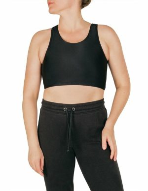 Short Chest Binder  |   Queer Friendly Queer Friendly Black