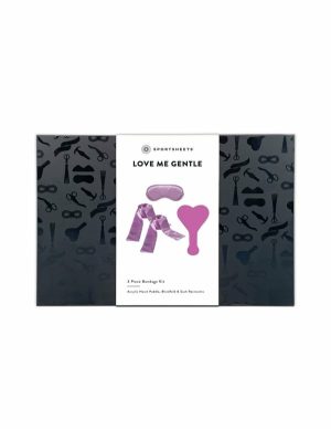 Sportsheets Love Me Gentle 3Pc Bondage Kit  |   Kits Bondage Kits