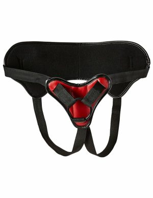 Sportsheets Saffron Strap-On  |   Queer Friendly Queer Friendly Black/Red