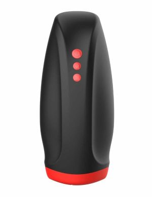 Squeeze Me Please Me Masturbation Dome  |   Men’s Toys Men's Toys Black/Red