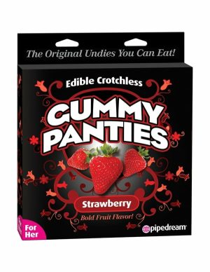 Strawberry Edible Crotchless Gummy Panties  |   Sex Toys & Vibrators Sex Toys Red