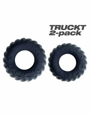 Truckt 2Pc Silicone C-Ring Set  |   Men’s Toys Men's Toys Black