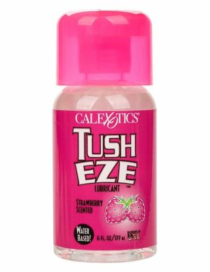 Tush Eze – Strawberry Water-Based Lubricant 6Oz  |   Sex Toys & Vibrators Sex Toys No Color